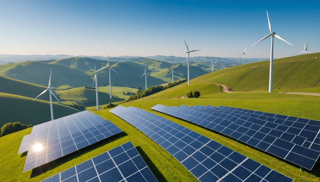 éolienne panneau solaire