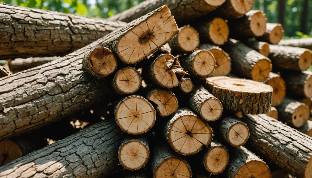 insectes dans le bois de chauffage