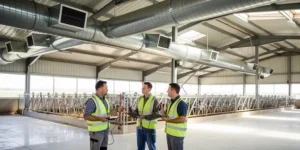 ventilation batiment d'élevage