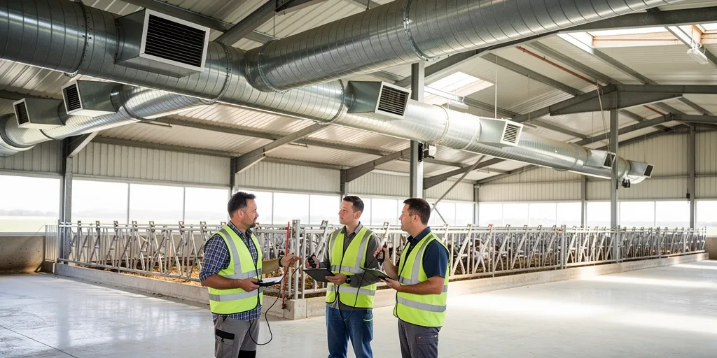 ventilation batiment d'élevage