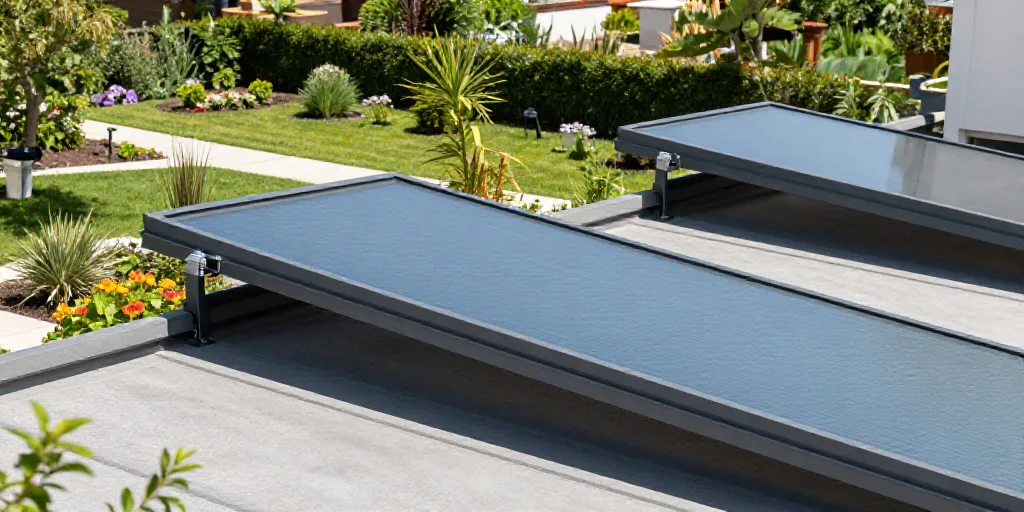 store exterieur velux solaire